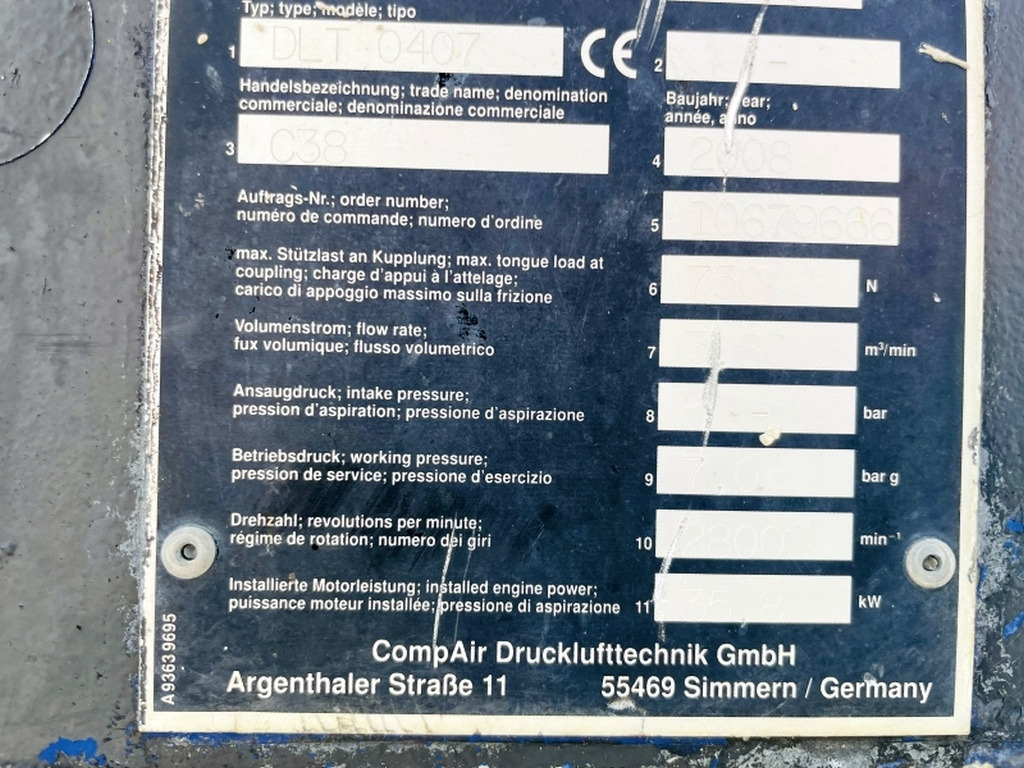 Vergleich C38 (4073) - מדחס אוויר: תמונה 4 Vergleich C38 (4073) - מדחס אוויר: תמונה 4