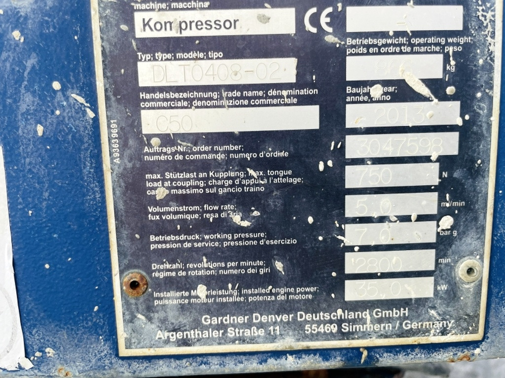 Vergleich C50 (4088) - מדחס אוויר: תמונה 4 Vergleich C50 (4088) - מדחס אוויר: תמונה 4