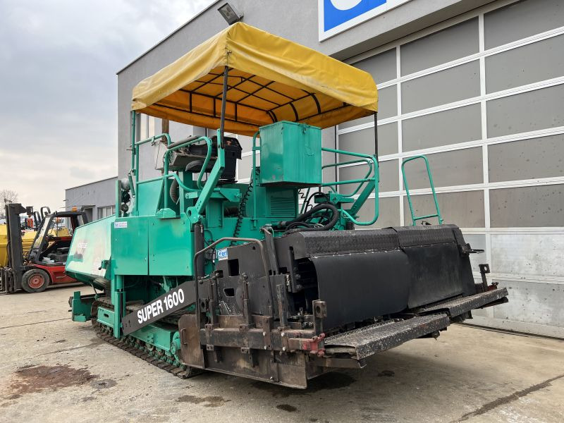 Vögele Super 1600 Typ 6-72 (110419) - מרצף אספלט: תמונה 3 Vögele Super 1600 Typ 6-72 (110419) - מרצף אספלט: תמונה 3