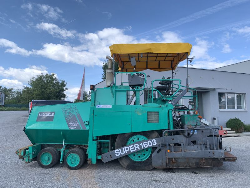 Vögele Super 1603, Typ 6-83 (109854) - מרצף אספלט: תמונה 1 Vögele Super 1603, Typ 6-83 (109854) - מרצף אספלט: תמונה 1