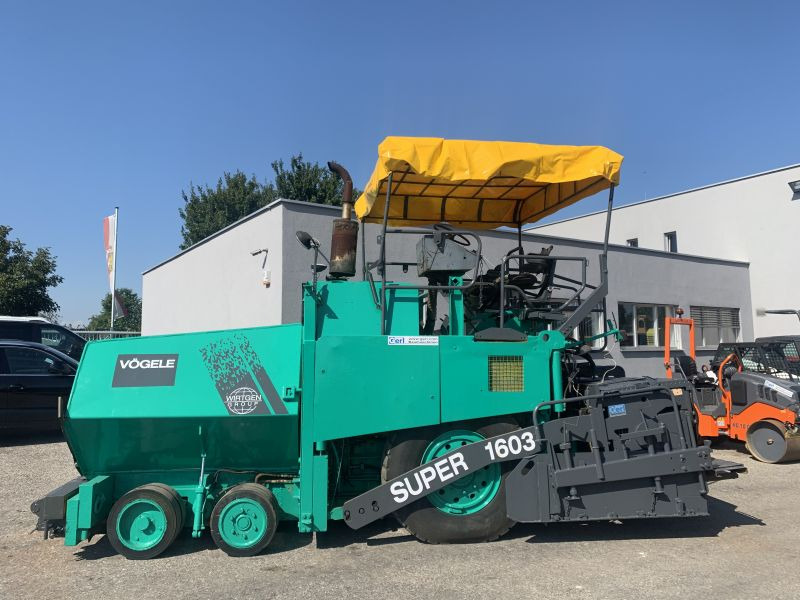 Vögele Super 1603, Typ. 6-83 (110321) - מרצף אספלט: תמונה 1 Vögele Super 1603, Typ. 6-83 (110321) - מרצף אספלט: תמונה 1