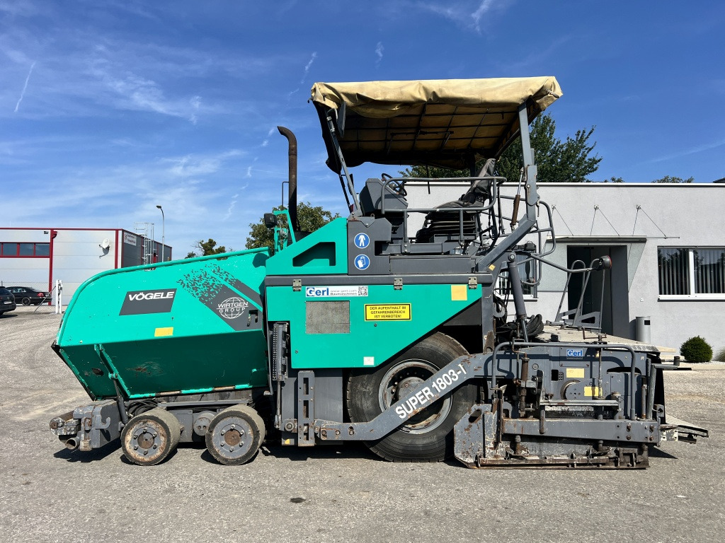 Vögele Super 1803-1 Ty: 07.83 (111600) - מרצף אספלט: תמונה 1 Vögele Super 1803-1 Ty: 07.83 (111600) - מרצף אספלט: תמונה 1