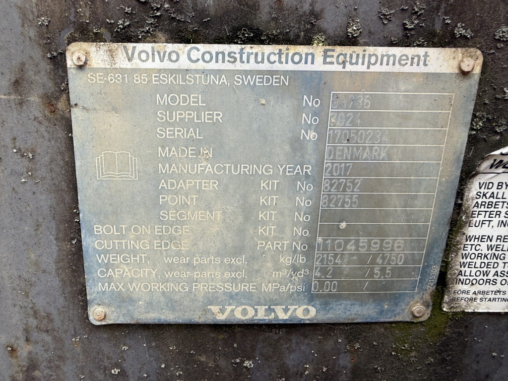 Volvo Schaufel 4,2 m³ (111756) - מעמיס גלגלים: תמונה 3 Volvo Schaufel 4,2 m³ (111756) - מעמיס גלגלים: תמונה 3