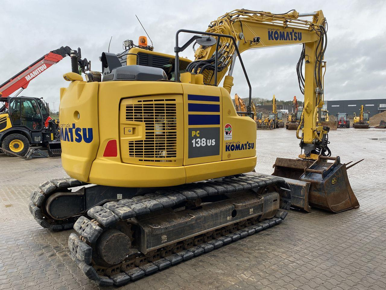 Komatsu PC138US-11 - מחפר סורק: תמונה 4 Komatsu PC138US-11 - מחפר סורק: תמונה 4