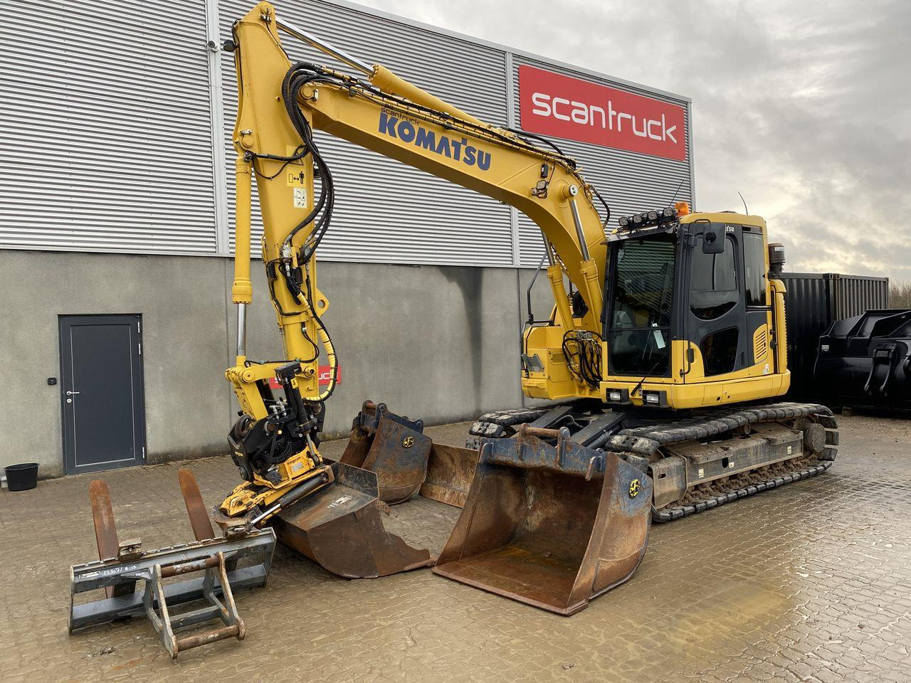 Komatsu PC138US-11 - מחפר סורק: תמונה 1 Komatsu PC138US-11 - מחפר סורק: תמונה 1