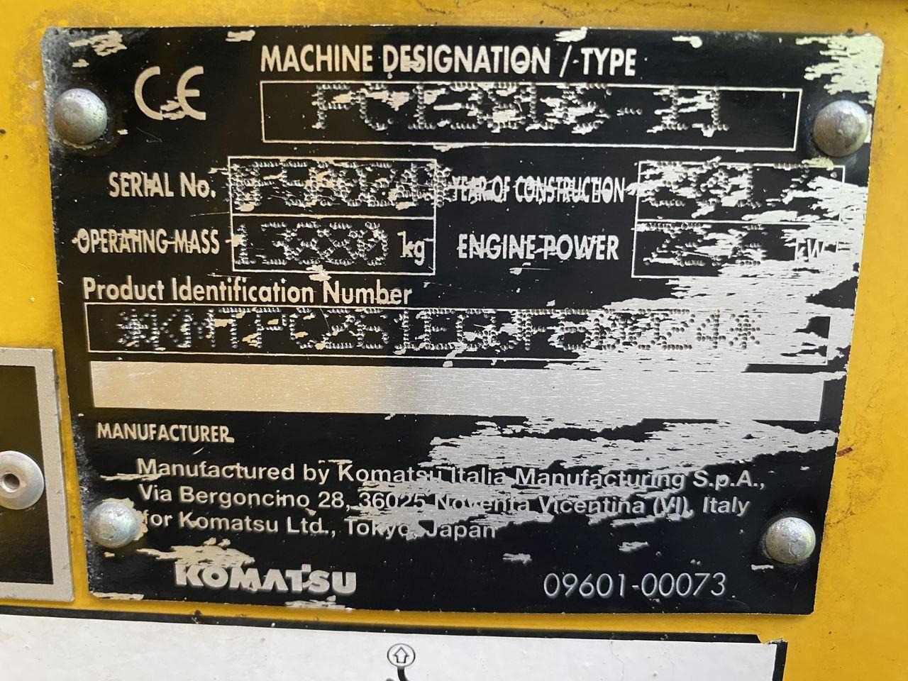 מחפר סורק Komatsu PC138US-11: תמונה 10