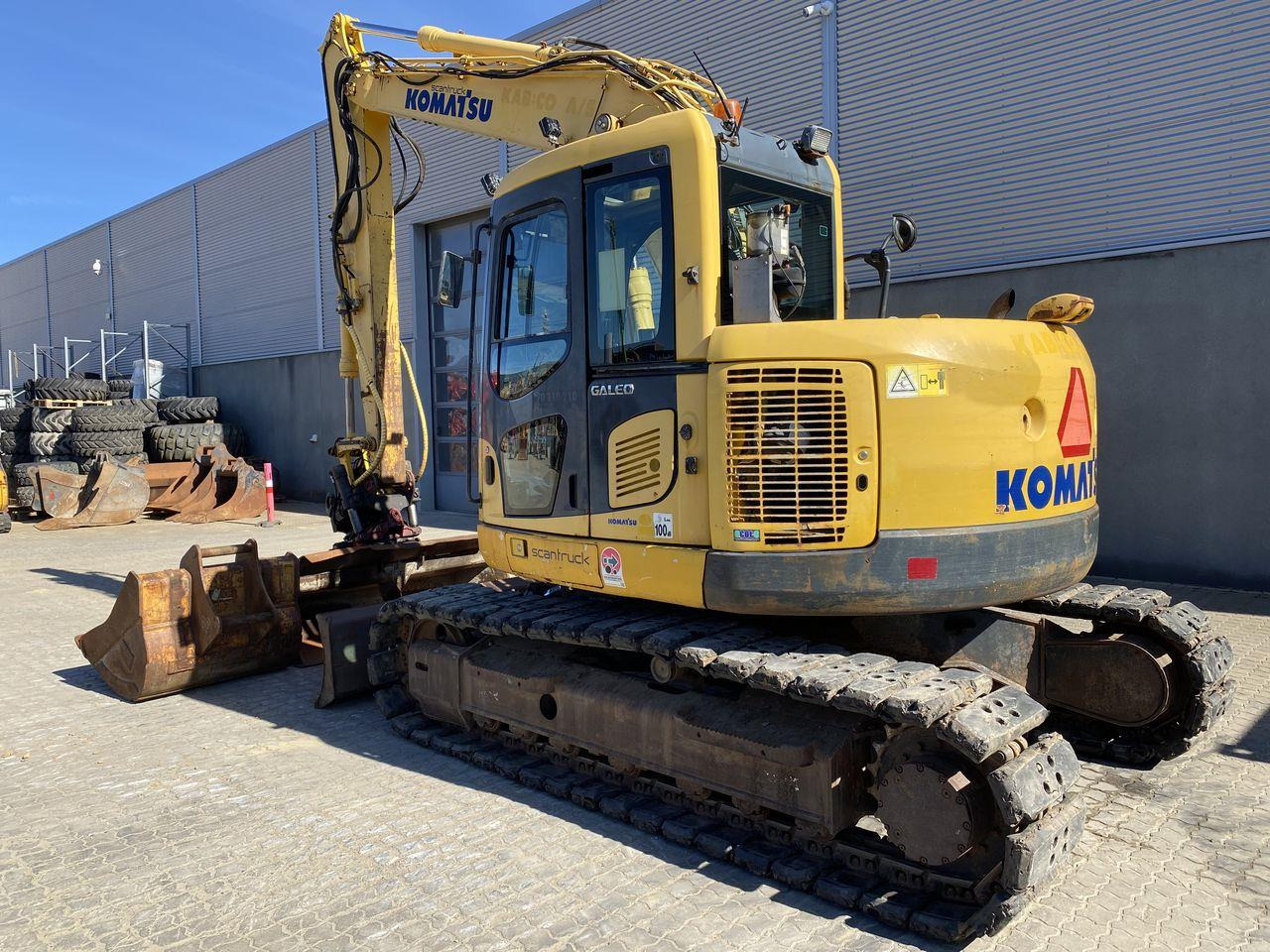 Komatsu PC138US-8 - מחפר סורק: תמונה 2 Komatsu PC138US-8 - מחפר סורק: תמונה 2