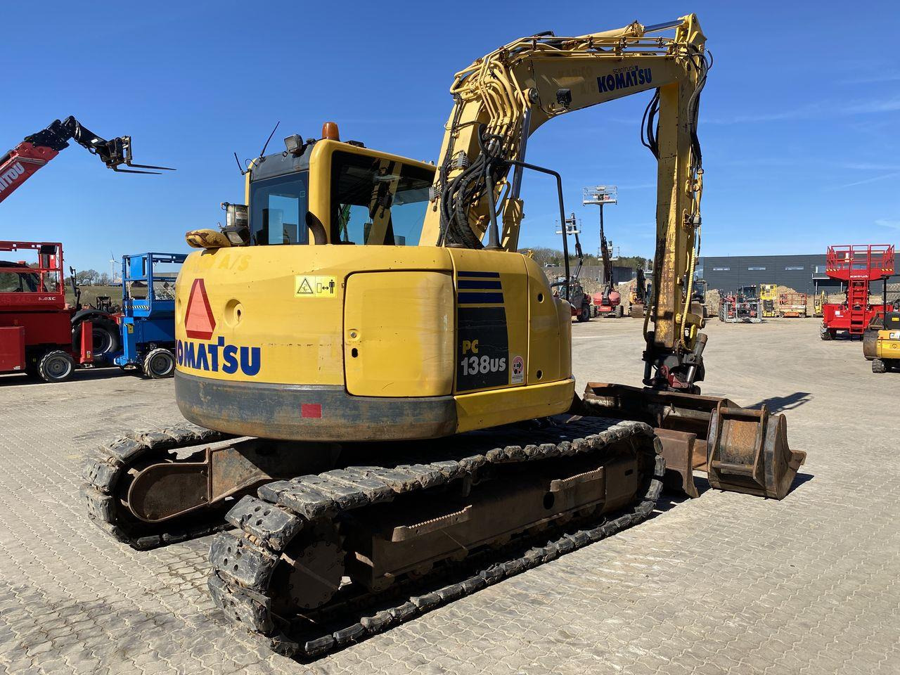 Komatsu PC138US-8 - מחפר סורק: תמונה 4 Komatsu PC138US-8 - מחפר סורק: תמונה 4