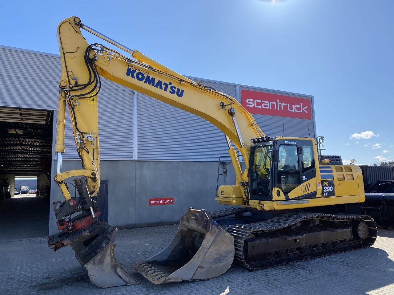 Komatsu PC290LC-11 - מחפר סורק: תמונה 1 Komatsu PC290LC-11 - מחפר סורק: תמונה 1