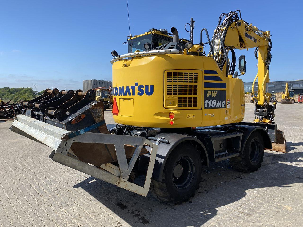 Komatsu PW118MR-11 - מחפר גלגלים: תמונה 4 Komatsu PW118MR-11 - מחפר גלגלים: תמונה 4
