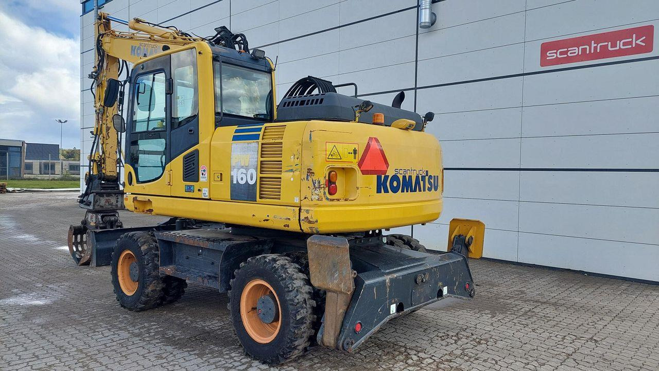 Komatsu PW160-8 - מחפר גלגלים: תמונה 2 Komatsu PW160-8 - מחפר גלגלים: תמונה 2
