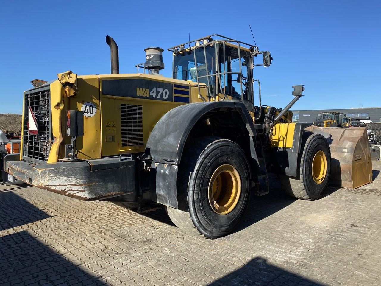 Komatsu WA470-7 - מעמיס גלגלים: תמונה 4 Komatsu WA470-7 - מעמיס גלגלים: תמונה 4