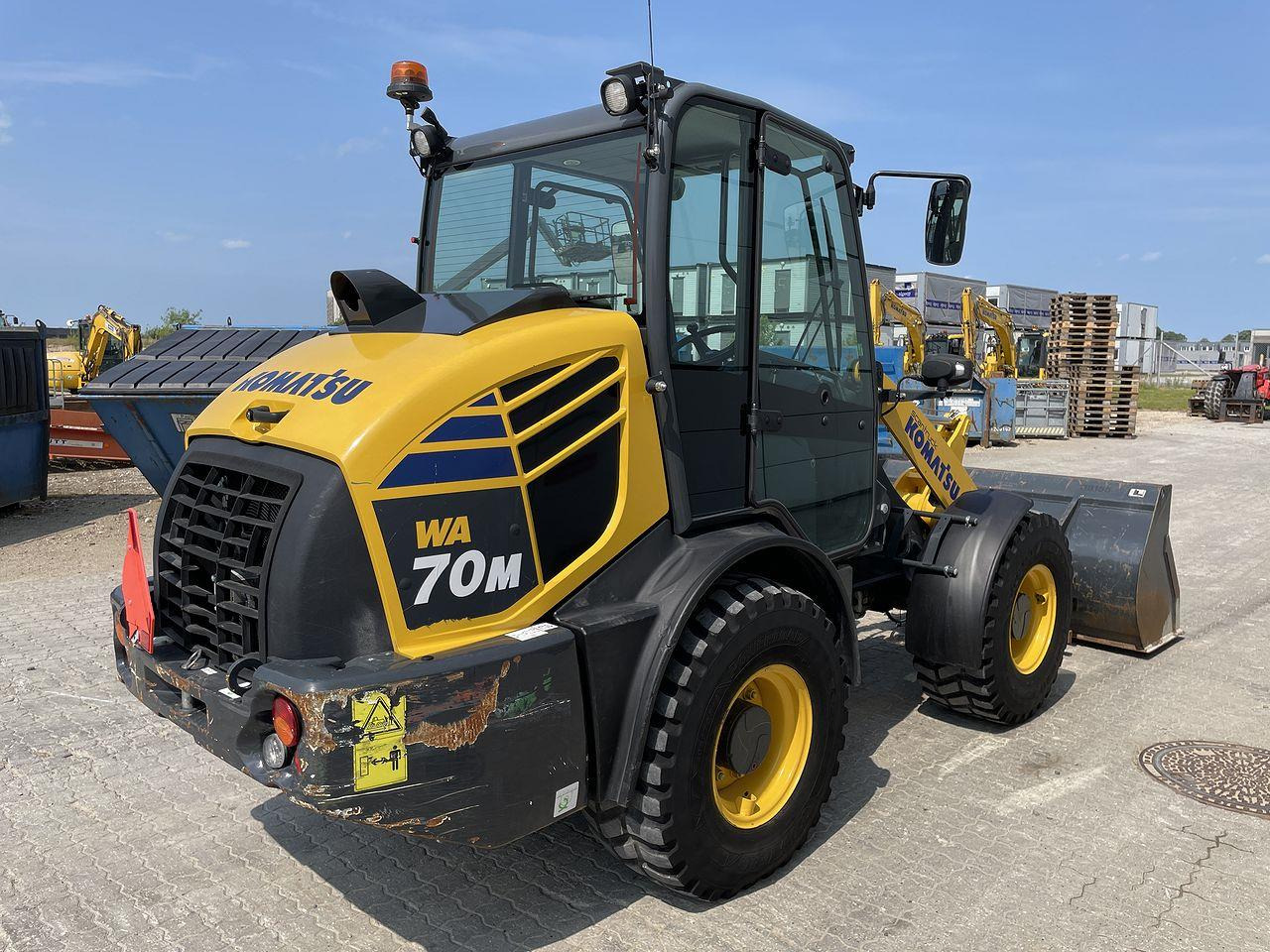 Komatsu WA70M-8EO - מעמיס קומפקטי: תמונה 4 Komatsu WA70M-8EO - מעמיס קומפקטי: תמונה 4