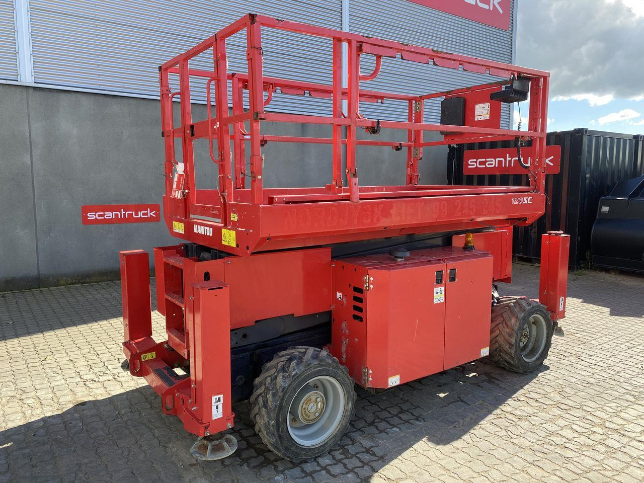 Manitou 120SC - מעלית מספריים: תמונה 1 Manitou 120SC - מעלית מספריים: תמונה 1