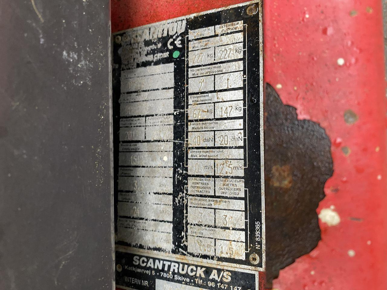 מעלית מספריים Manitou 78SEC: תמונה 9 מעלית מספריים Manitou 78SEC: תמונה 9