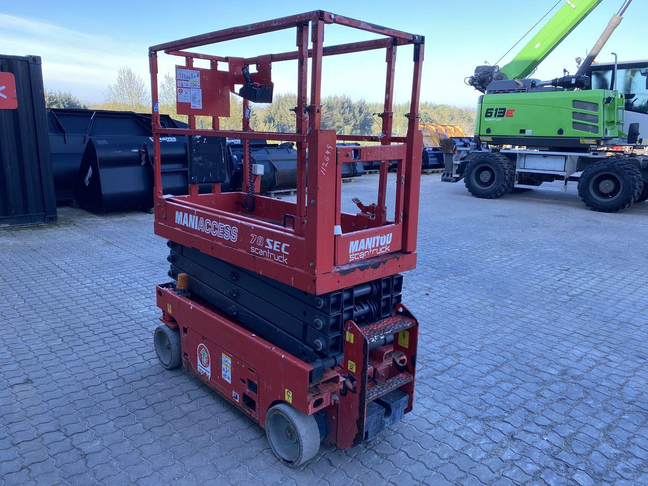 Manitou 78SEC - מעלית מספריים: תמונה 5 Manitou 78SEC - מעלית מספריים: תמונה 5