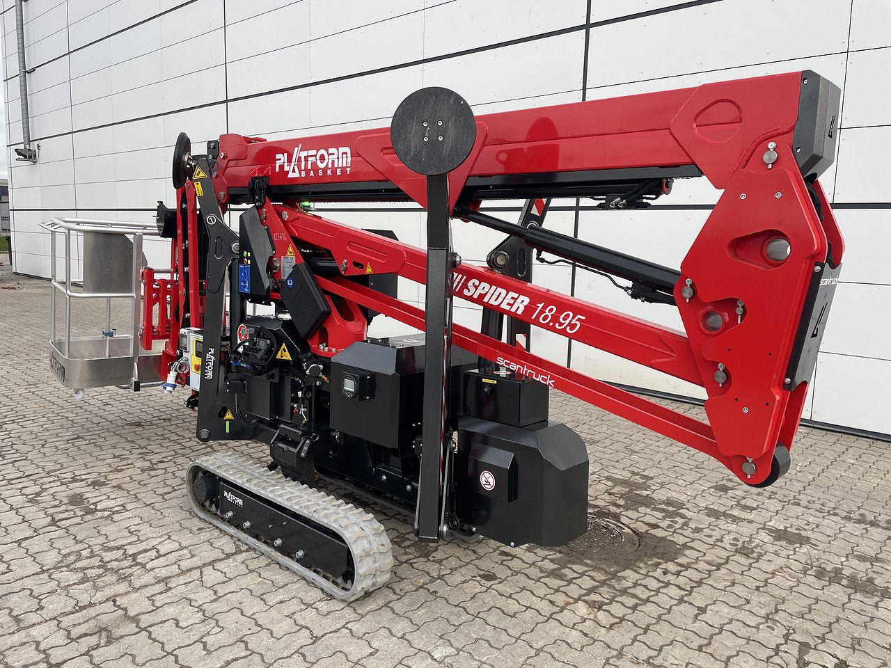 Platform Basket Spider 18.95 E - Lithium - במת הרמה ספיידר: תמונה 2 Platform Basket Spider 18.95 E - Lithium - במת הרמה ספיידר: תמונה 2