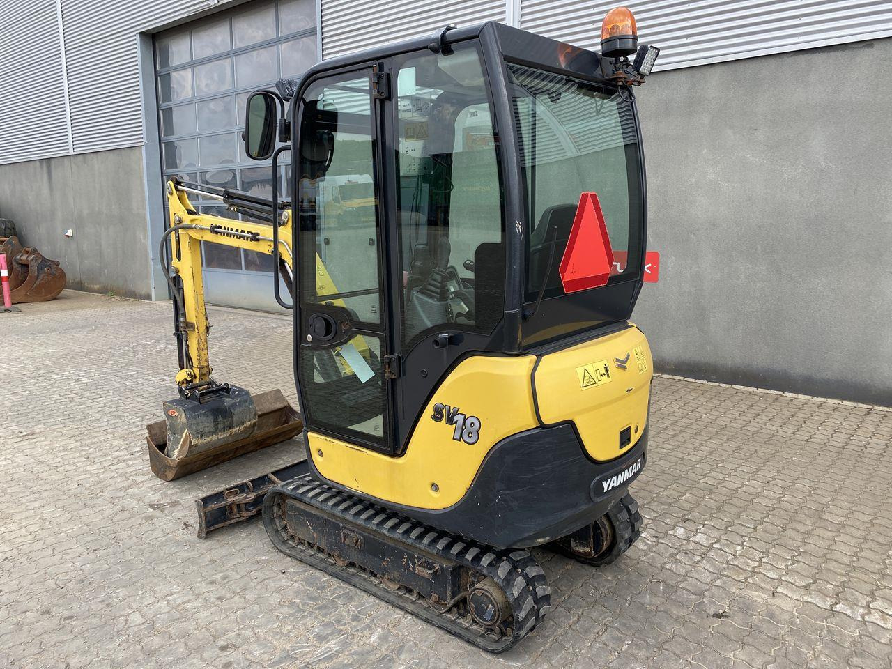 Yanmar SV18 - מיני מחפר: תמונה 2 Yanmar SV18 - מיני מחפר: תמונה 2