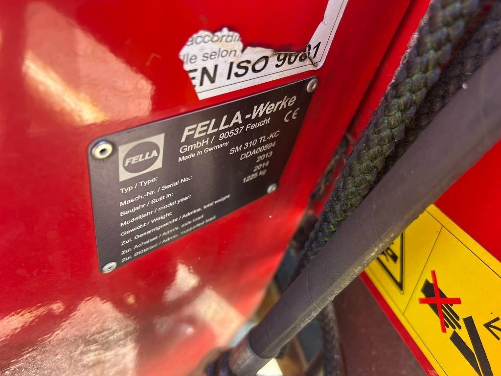 Fella SM 310 TL-KC - מכסחה: תמונה 5 Fella SM 310 TL-KC - מכסחה: תמונה 5