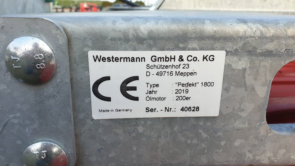 Westermann veegmachine Perfekt 1800 veegmachine - מטאטא: תמונה 5 Westermann veegmachine Perfekt 1800 veegmachine - מטאטא: תמונה 5