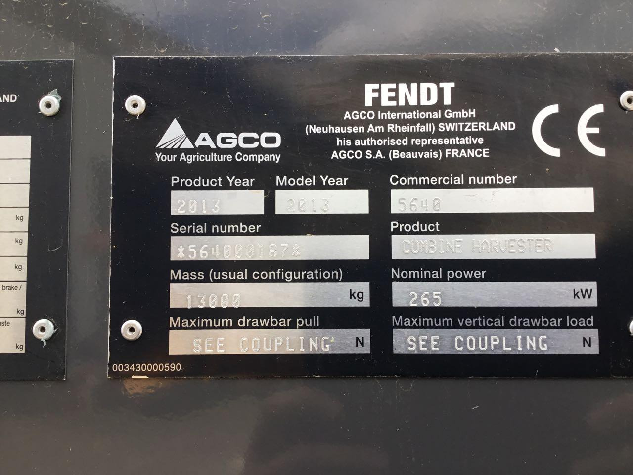 Fendt 6335 C - מקצרת קומבינה: תמונה 5 Fendt 6335 C - מקצרת קומבינה: תמונה 5