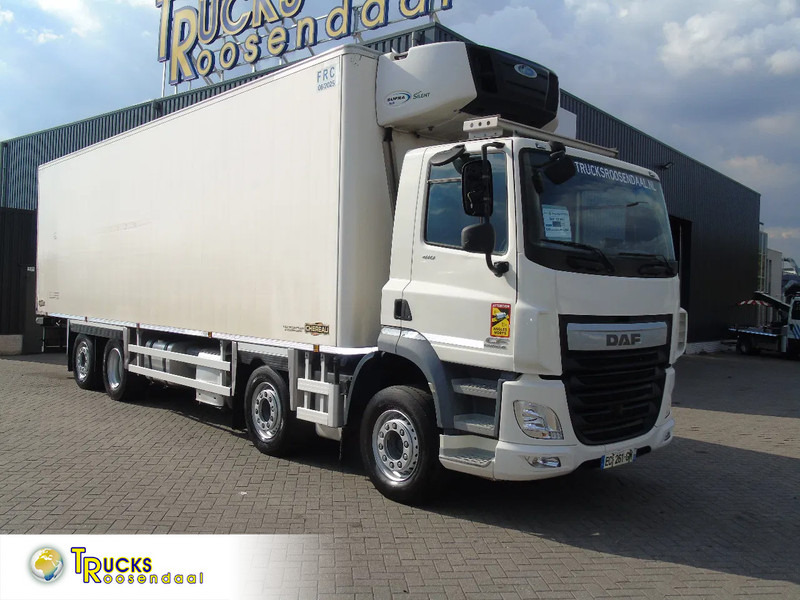 DAF CF 410 + 8X2 + CHEREAU + MEAT HOOKS + ATP + EURO 6 - משאית קירור: תמונה 1 DAF CF 410 + 8X2 + CHEREAU + MEAT HOOKS + ATP + EURO 6 - משאית קירור: תמונה 1
