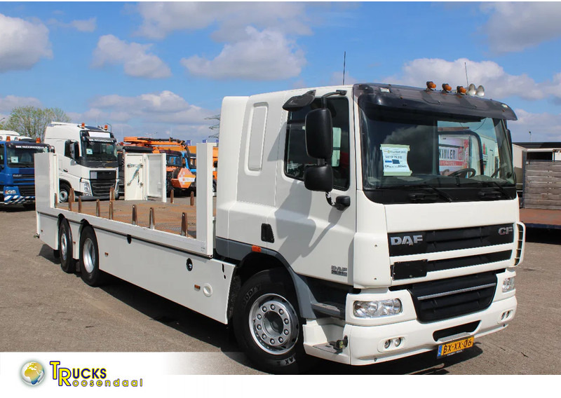 DAF CF 75 .310 + 6X2 + EURO 5 - משאית צד נופל/ שטוחה: תמונה 1 DAF CF 75 .310 + 6X2 + EURO 5 - משאית צד נופל/ שטוחה: תמונה 1