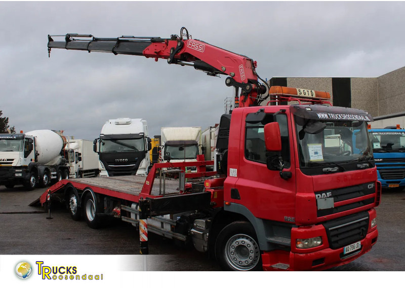 DAF CF 85.410 + FASSI 33ton + transporter edition + winch hydrolic + 6x2 + remote E5 - משאית מנוף: תמונה 1 DAF CF 85.410 + FASSI 33ton + transporter edition + winch hydrolic + 6x2 + remote E5 - משאית מנוף: תמונה 1