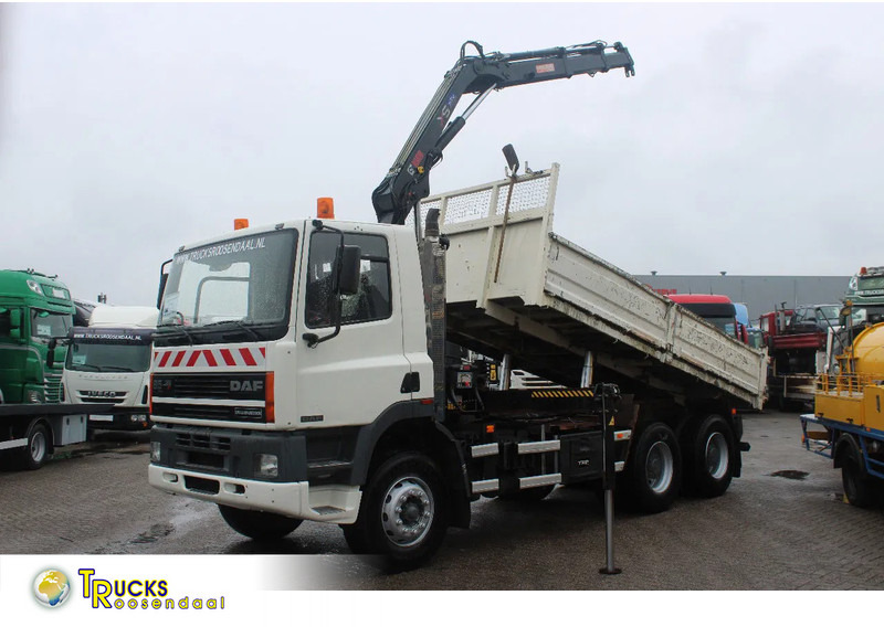 DAF Kipper 6x4 + SPRING + EURO 1 + no CRANE + Manuel + BE apk 09-2024 - מזהיר: תמונה 1 DAF Kipper 6x4 + SPRING + EURO 1 + no CRANE + Manuel + BE apk 09-2024 - מזהיר: תמונה 1