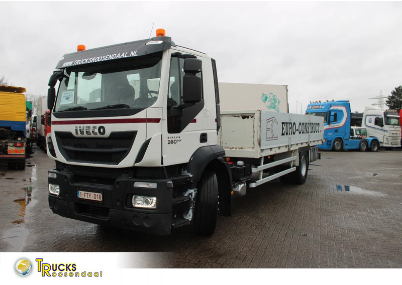 Iveco Stralis 360 + 19t + euro 5 - משאית צד נופל/ שטוחה: תמונה 1 Iveco Stralis 360 + 19t + euro 5 - משאית צד נופל/ שטוחה: תמונה 1