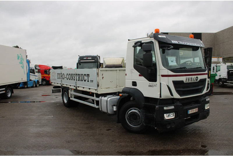 Iveco Stralis 360 + 19t + euro 5 - משאית צד נופל/ שטוחה: תמונה 3 Iveco Stralis 360 + 19t + euro 5 - משאית צד נופל/ שטוחה: תמונה 3