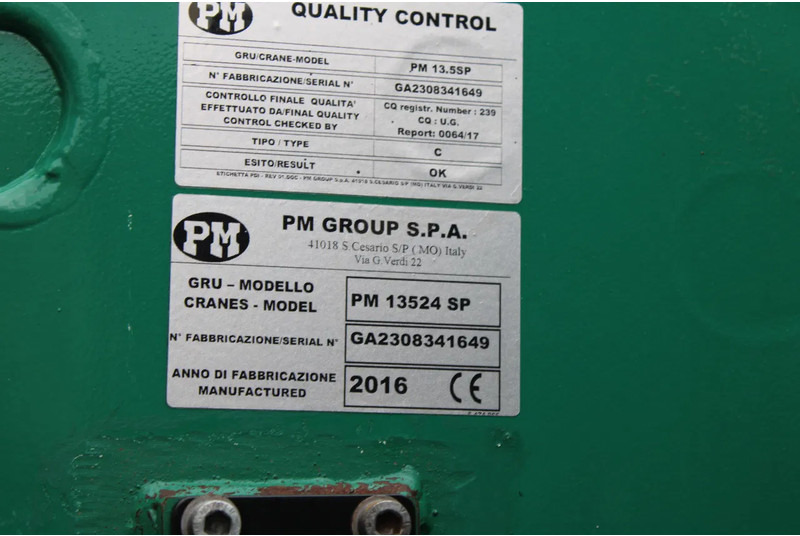 Iveco Stralis 400 + PM SERIE 13 4X HYDROLIC + EURO 6 + REMOTE - מזהיר, משאית מנוף: תמונה 5 Iveco Stralis 400 + PM SERIE 13 4X HYDROLIC + EURO 6 + REMOTE - מזהיר, משאית מנוף: תמונה 5