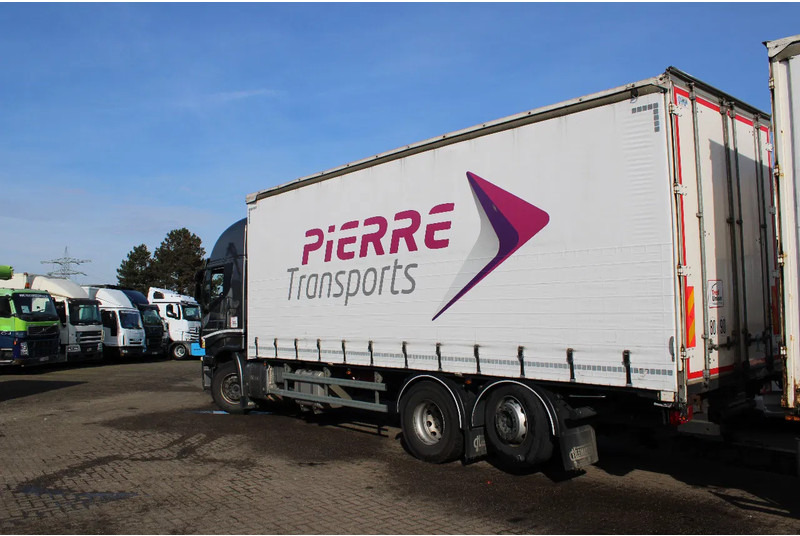 משאית וילונות צד Iveco Stralis 510 + EURO 6 + STEERING AXLE: תמונה 8