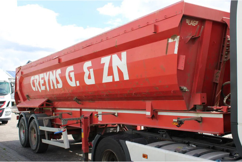 LAG O-2-38 01 + 2 axle + KIPPER + 27 cub - סמיטריילר עם מזהיר: תמונה 2 LAG O-2-38 01 + 2 axle + KIPPER + 27 cub - סמיטריילר עם מזהיר: תמונה 2