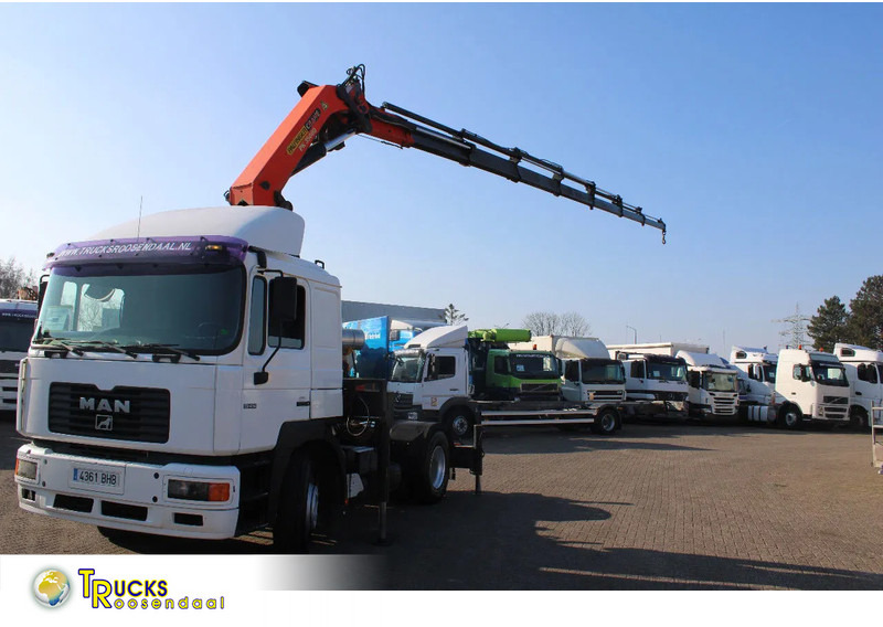 MAN 18.414 + PALFINGER PK35000 F + EURO 2 + MANUAL - משאית מנוף: תמונה 1 MAN 18.414 + PALFINGER PK35000 F + EURO 2 + MANUAL - משאית מנוף: תמונה 1