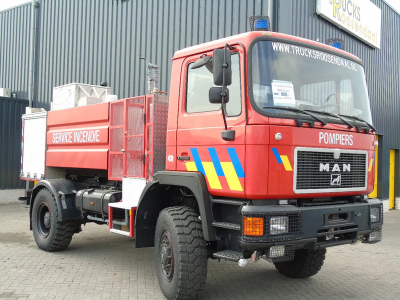 MAN F16 .240 + 4x4 + PUMPS COMPLETE + MANUAL + SPRING + 24.416KM - משאית אש: תמונה 2 MAN F16 .240 + 4x4 + PUMPS COMPLETE + MANUAL + SPRING + 24.416KM - משאית אש: תמונה 2