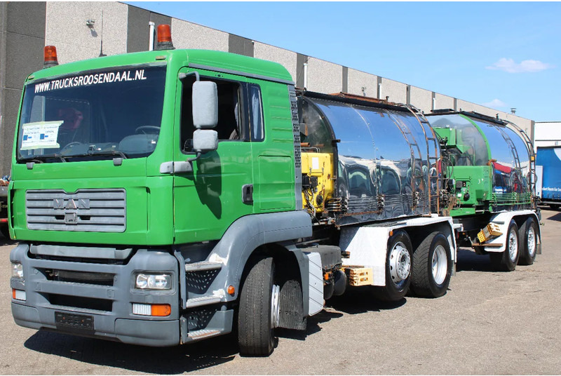 MAN TGA 26.310 + LINDHOFF EN LINNE 6M3 + MANUAL + COMBI - משאית: תמונה 2 MAN TGA 26.310 + LINDHOFF EN LINNE 6M3 + MANUAL + COMBI - משאית: תמונה 2