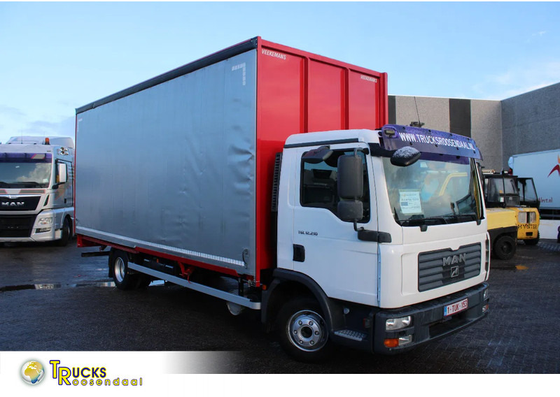 MAN TGL 12.210 + MANUAL + 2.70HEIGHT + CAMERA - משאית וילונות צד: תמונה 1 MAN TGL 12.210 + MANUAL + 2.70HEIGHT + CAMERA - משאית וילונות צד: תמונה 1