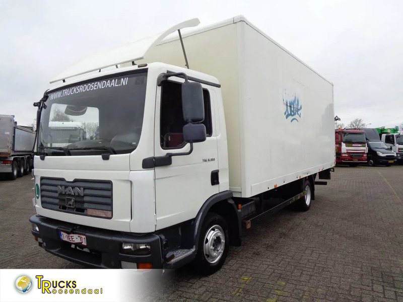 MAN TGL 8.180 TGL 8.180 + MANUAL + Lift - משאית תיבה: תמונה 1 MAN TGL 8.180 TGL 8.180 + MANUAL + Lift - משאית תיבה: תמונה 1