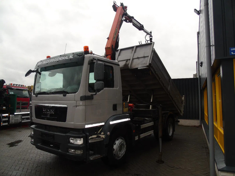 MAN TGM 18.250 + PALFINGER 11.001K + TIPPER + EURO 5 - משאית מנוף: תמונה 2 MAN TGM 18.250 + PALFINGER 11.001K + TIPPER + EURO 5 - משאית מנוף: תמונה 2