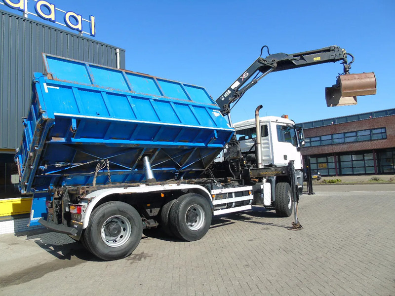 MAN TGS 26.400 + 6x6 + HIAB 166 E3 HIPRO + 3SIDE TIPPER - משאית מנוף: תמונה 5 MAN TGS 26.400 + 6x6 + HIAB 166 E3 HIPRO + 3SIDE TIPPER - משאית מנוף: תמונה 5