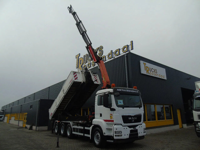 MAN TGS 32.400 + PALFINGER PK23.001EH + HOOKSYSTEM + 8X4 TRIDEM + ROTATOR + EURO 5 - משאית הרמת וו, משאית מנוף: תמונה 2 MAN TGS 32.400 + PALFINGER PK23.001EH + HOOKSYSTEM + 8X4 TRIDEM + ROTATOR + EURO 5 - משאית הרמת וו, משאית מנוף: תמונה 2