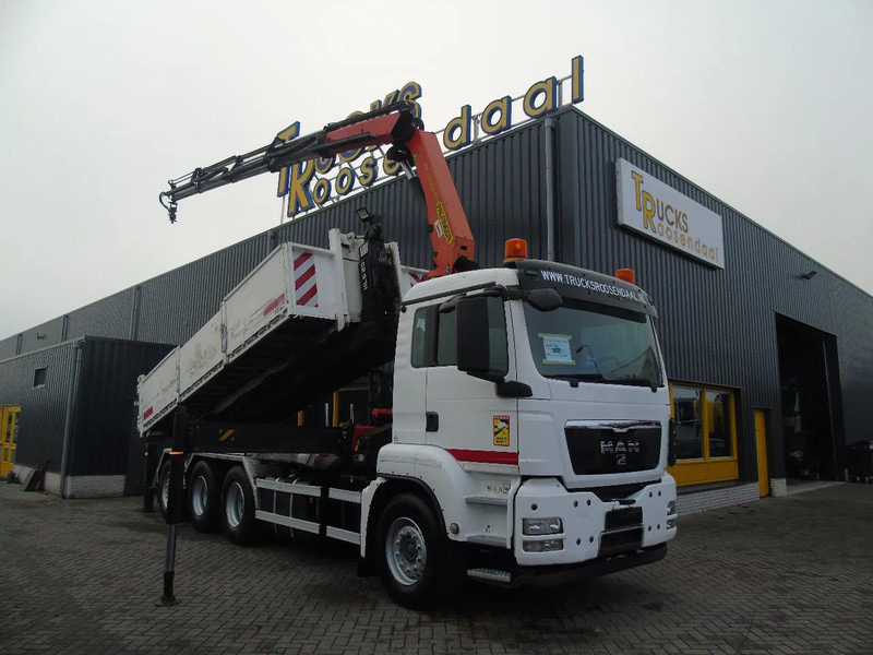 MAN TGS 32.400 + PALFINGER PK23.001EH + HOOKSYSTEM + 8X4 TRIDEM + ROTATOR + EURO 5 - משאית מנוף: תמונה 2 MAN TGS 32.400 + PALFINGER PK23.001EH + HOOKSYSTEM + 8X4 TRIDEM + ROTATOR + EURO 5 - משאית מנוף: תמונה 2