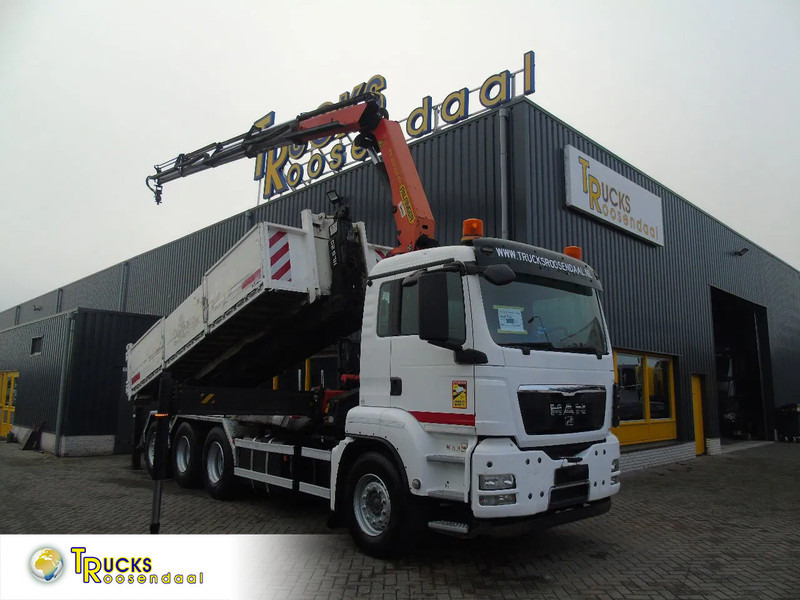 MAN TGS 32.400 + PALFINGER PK23.001EH + HOOKSYSTEM + 8X4 TRIDEM + ROTATOR + EURO 5 - משאית הרמת וו, משאית מנוף: תמונה 1 MAN TGS 32.400 + PALFINGER PK23.001EH + HOOKSYSTEM + 8X4 TRIDEM + ROTATOR + EURO 5 - משאית הרמת וו, משאית מנוף: תמונה 1