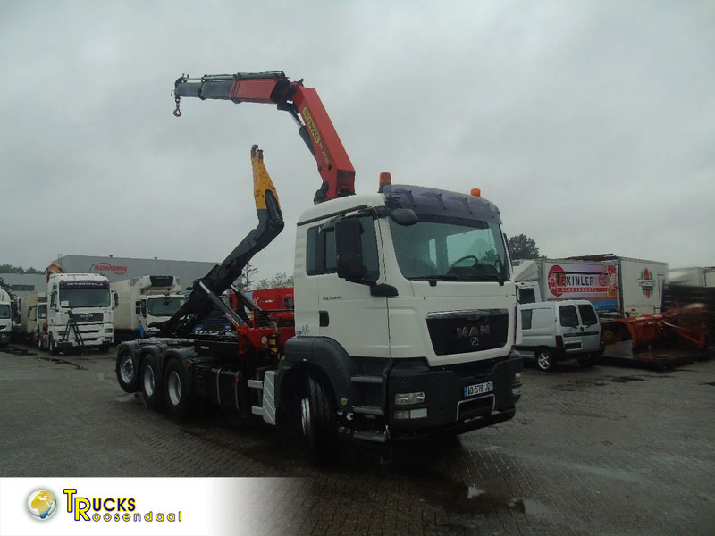 MAN TGS 35.440 + PALFINGER 24500 + 8X4 + EURO 5 + REMOTE - משאית הרמת וו, משאית מנוף: תמונה 1 MAN TGS 35.440 + PALFINGER 24500 + 8X4 + EURO 5 + REMOTE - משאית הרמת וו, משאית מנוף: תמונה 1