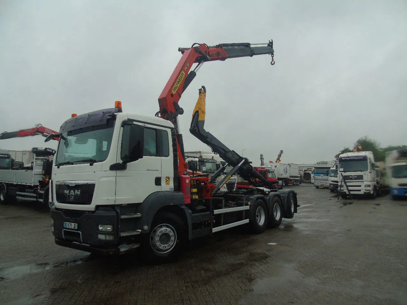 MAN TGS 35.440 + PALFINGER 24500 + 8X4 + EURO 5 + REMOTE - משאית הרמת וו, משאית מנוף: תמונה 2 MAN TGS 35.440 + PALFINGER 24500 + 8X4 + EURO 5 + REMOTE - משאית הרמת וו, משאית מנוף: תמונה 2