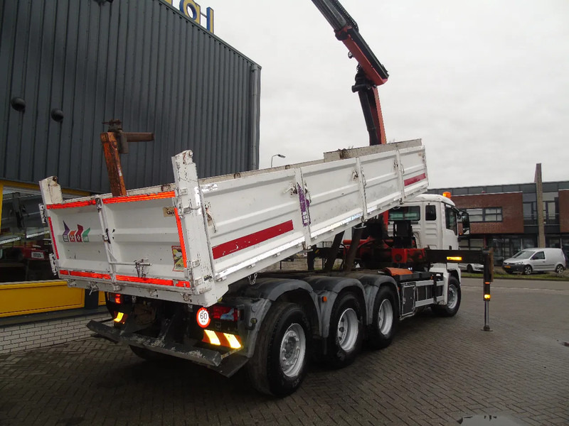 MAN TGS 35.440 + PALFINGER PK23.001eh + 8x4 + tridem steering + euro 5 + REMOTE - מזהיר, משאית מנוף: תמונה 4 MAN TGS 35.440 + PALFINGER PK23.001eh + 8x4 + tridem steering + euro 5 + REMOTE - מזהיר, משאית מנוף: תמונה 4