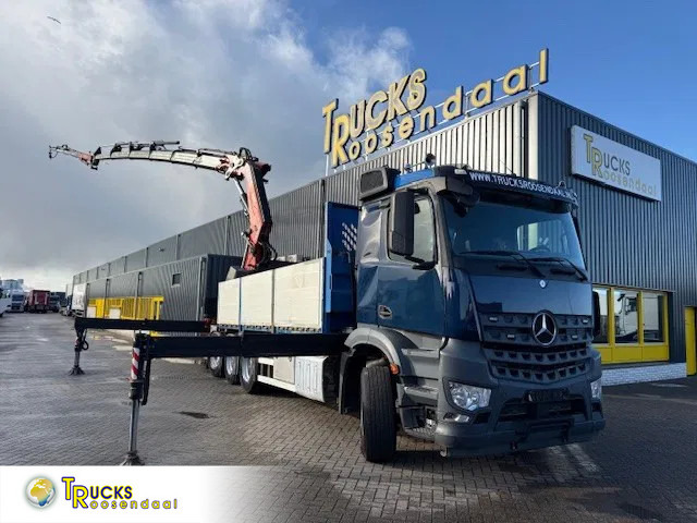Mercedes-Benz Arocs 3251 + FASSI 660RA .26.HE 6x Extensions + 4x JIB + 8x4 + remote - משאית מנוף: תמונה 1 Mercedes-Benz Arocs 3251 + FASSI 660RA .26.HE 6x Extensions + 4x JIB + 8x4 + remote - משאית מנוף: תמונה 1