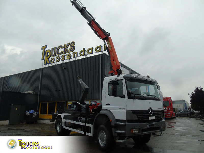Mercedes-Benz Atego 1928 + 4x4 + PALFINGER PK11.500 + pallift + MANUAL + SPRING - משאית מנוף: תמונה 1 Mercedes-Benz Atego 1928 + 4x4 + PALFINGER PK11.500 + pallift + MANUAL + SPRING - משאית מנוף: תמונה 1