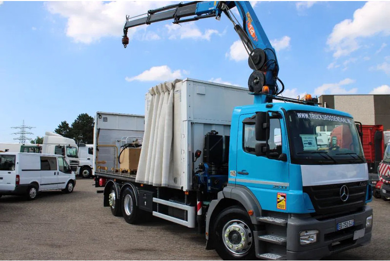 Mercedes-Benz Axor 2533 + 14t crane + 6x2 + REMOTE + MANUAL + LIFT - משאית מנוף: תמונה 3 Mercedes-Benz Axor 2533 + 14t crane + 6x2 + REMOTE + MANUAL + LIFT - משאית מנוף: תמונה 3